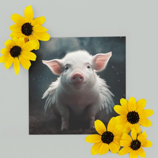 豚が飛ぶとき 招待状