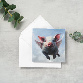 豚が飛ぶとき 招待状