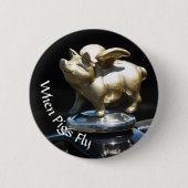 豚が飛ぶとき 缶バッジ (正面)