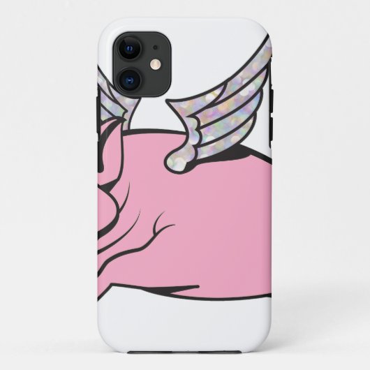 豚が飛ぶとき Case-Mate iPhoneケース (裏面)