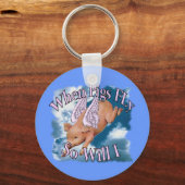 豚が飛ぶ時 キーホルダー (正面)