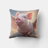 豚が飛ぶ時 クッション (裏面)