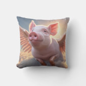 豚が飛ぶ時 クッション (正面)