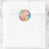 豚が飛ぶ時 ラウンドシール (バッグ)