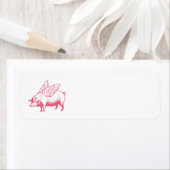 豚が飛ぶ時 ラベル (インサイチュ)