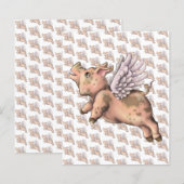 豚が飛ぶ (正面/裏面)