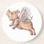 豚が飛ぶ コースター (正面)