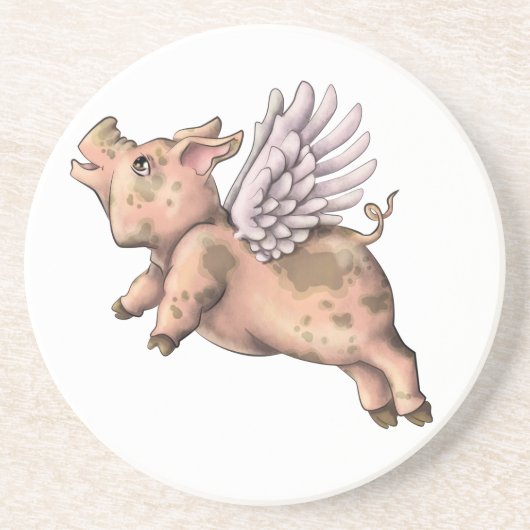 豚が飛ぶ コースター (正面)