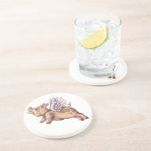 豚が飛ぶ コースター (側面)