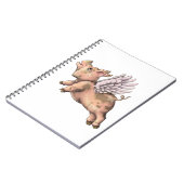 豚が飛ぶ ノートブック (左側)