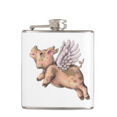 豚が飛ぶ フラスク (正面)