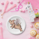 豚が飛ぶ ペーパープレート (パーティー)