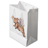 豚が飛ぶ ミディアムペーパーバッグ (正面アングル)