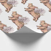 豚が飛ぶ ラッピングペーパー (角)