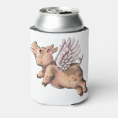豚が飛ぶ 缶クーラー (缶裏面)