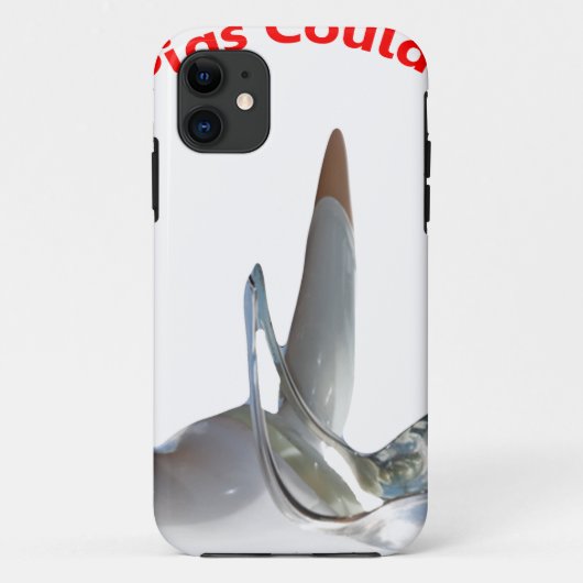 豚が飛べたら Case-Mate iPhoneケース (裏面)