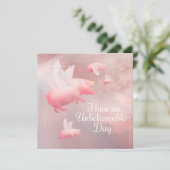 豚たちが驚くべき日を送る カード (スタンド正面)