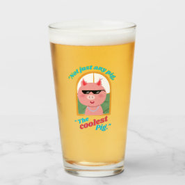 豚だけでなく豚もクール タンブラーグラス