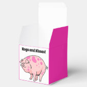 豚とキスかわいい豚の豚の漫画 フェイバーボックス (オープン)