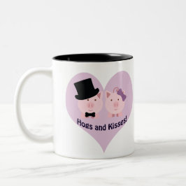 豚とキス! ツートーンマグカップ