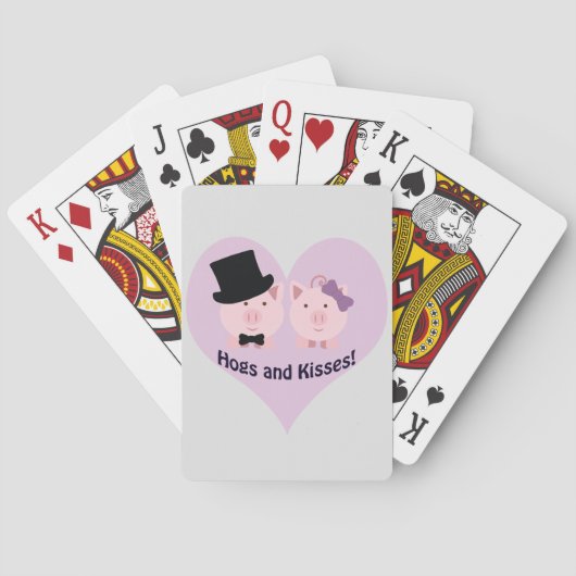 豚とキス! トランプ (裏面)