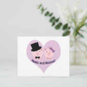 豚とキス! ポストカード (スタンド正面)