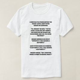 豚と聖ペテロについての愛のジョーク Tシャツ