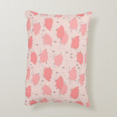 豚と花 アクセントクッション (裏面(縦))