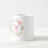 豚と花 コーヒーマグカップ (正面左)