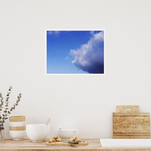 豚と虹の ポスター (キッチン)