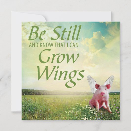 豚に対する信仰 カード (正面)