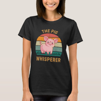 豚のささやき人 Tシャツ