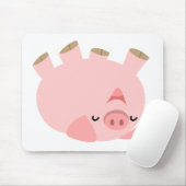 豚のようおもしろいのmousepadを持っています マウスパッド (マウス)