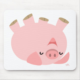 豚のようおもしろいのmousepadを持っています マウスパッド