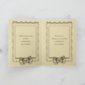 豚のようなおよびIのヴィンテージの写真撮影の挨拶状 カード (内部)