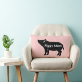豚のようなお母さんの枕 ランバークッション (椅子)