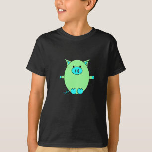 豚のような力のワイシャツ Tシャツ