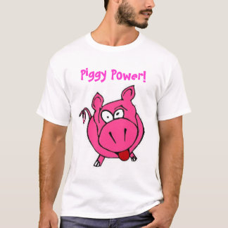 豚のような力 Tシャツ