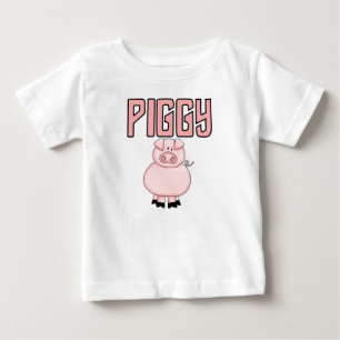 豚のようなTシャツおよびギフト ベビーTシャツ