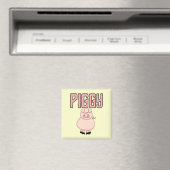 豚のようなTシャツおよびギフト マグネット (インサイチュ (食洗機))