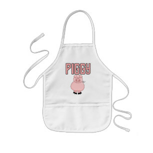 豚のようなTシャツおよびギフト 子供用エプロン