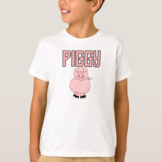 豚のようなTシャツおよびギフト Tシャツ (正面)