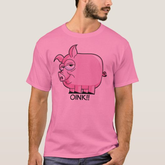豚のよう Tシャツ (正面)