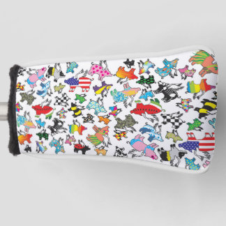 豚のゴルフヘッドカバー ゴルフヘッドカバー