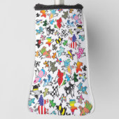 豚のゴルフヘッドカバー ゴルフヘッドカバー (回転90)