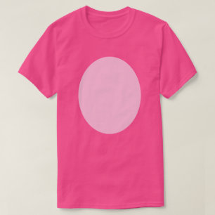 豚のベリーピンクの毛皮納屋周囲の庭 Tシャツ