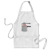 豚のポット スタンダードエプロン (正面)