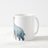 豚のマグカップ コーヒーマグカップ (正面右)