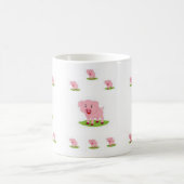 豚のマグ コーヒーマグカップ (中央)