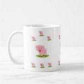 豚のマグ コーヒーマグカップ (左)